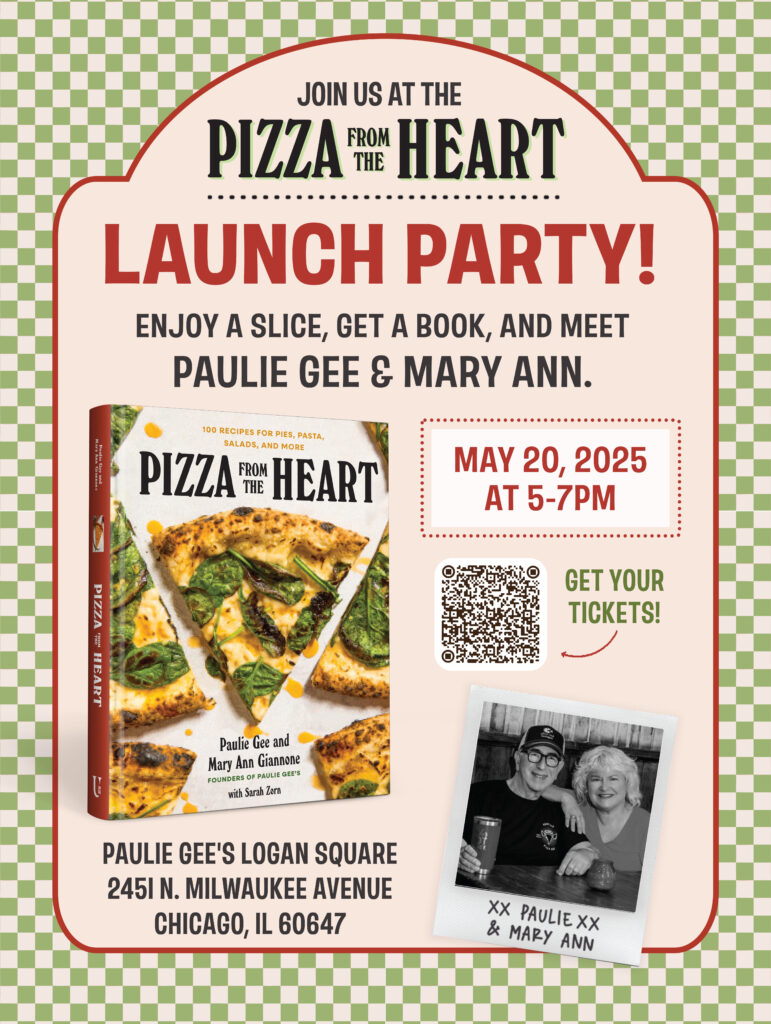 Join Paulie Gee for a book signing.